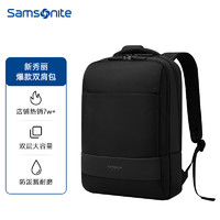 Samsonite 新秀丽 双肩包男士休闲商务背包大容量商务旅行笔记本电脑包书包企业采购￥264.41 5.8折 比上一次爆料降低 ￥13.63