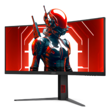 双十一预售：AOC 34英寸 WQHD 240Hz 1500R曲面带鱼屏显示器 宙斯盾CU34G4Z