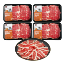 农夫好牛进口巴西原切牛肉片牛肉卷上脑片肥牛卷火锅烤肉食材牛肉生鲜冷冻 【原切高品质】上脑肥牛片300g*4