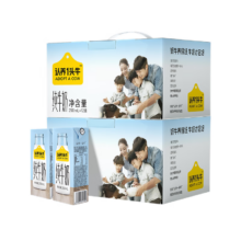认养一头牛全脂纯牛奶250ml 2箱共24盒