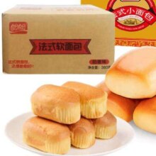 双11狂欢、plus会员：盼盼 法式小面包400g+软面包360g
