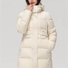 plus会员、雪中飞   中长款羽绒服女2024冬新款