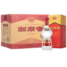 双11预告、20点：剑南春水晶剑 2018年 白酒 52度 500ml*6瓶 整箱装（原箱