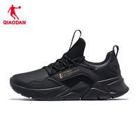 QIAODAN 乔丹 男款革面防水跑鞋 XM35200216