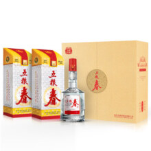 五粮液股份 五粮春 浓香型白酒 50度 500ml*2瓶 礼盒装