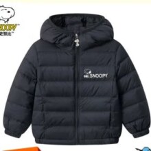 百亿补贴、PLUS会员：SNOOPY 史努比 儿童轻薄羽绒服 颜色可选72.54元