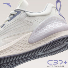 安踏C37+丨减震软底跑步鞋女冬季跑鞋舒适跳绳运动鞋女休闲鞋