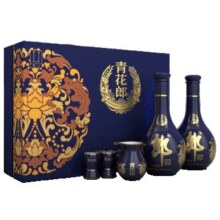 预售：郎酒 青花郎 53度 酱香型白酒 500ml*2瓶 礼盒装