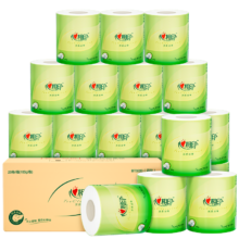 plus会员：心相印有芯卷纸 茶语丝享4层100克*20卷*5件