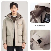 plus会员：罗蒙 男士鹅绒羽绒服