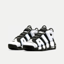PLUS会员：NIKE 耐克 AIR MORE UPTEMPO 男女款大童运动鞋 DQ6200-001