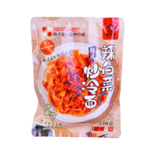 壹传食 韩式辣白菜炒冷面 358g3.9元包邮（需试用）