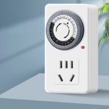 限政补、plus:德力西（DELIXI）开关插座 机械定时器充电防过充【24h款】CD98Z-DX T24