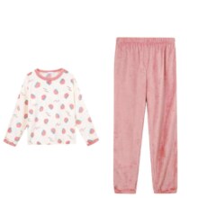 双11狂欢、PLUS会员：香蜜闺秀GOSO睡衣女秋 粉色 XL