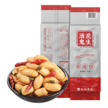 plus会员：酒鬼花生米麻辣味1000g 多口味可选*3件27.99元包邮（抢券合9.33元/件）