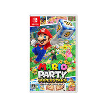 有券的上、PLUS会员：Nintendo 任天堂 日版 Switch游戏卡带《马里奥派对 超级巨星》