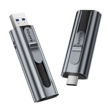 海康威视（HIKVISION）512GB USB3.2 Type-C双接口高速固态U盘S560 读速560MB/s 华为苹果Iphone16手机电脑通用移动优盘288元 (月销1w+)