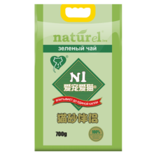 N1 爱宠爱猫N1豆腐猫砂伴侣700g芦荟味搭配猫砂使用易结团可冲厕所