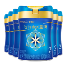 首购礼金：美赞臣蓝臻 2段奶粉 较大婴儿配方奶粉 6-12月 820g*6乳铁蛋白 新国标
