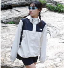 双11狂欢，PLUS会员：The North Face 北面 女ANTORA冲锋衣双重防水透湿连帽舒适24秋季上新|5K2X ROU/米白色 M/160
