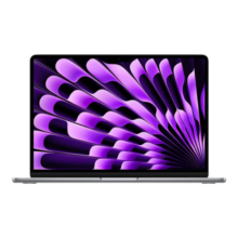 Apple/苹果AI笔记本/2024MacBookAir13.6英寸M3(8+10核)24G1T深空灰电脑Z1G50003N【定制】