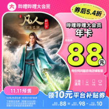 bilibili 哔哩哔哩大会员 12个月（支持电脑/手机/平板）