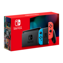 任天堂（Nintendo）Switch OLED/续航加强日版/港版便携家用ns体感游戏掌机 日版续航红蓝32GB（加赠2年会员）