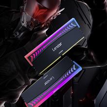 12点开始：Lexar 雷克沙 DDR5 6000 32GB(16GB×2)套条 电竞RGB灯条台式内存条 黑色