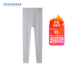SCHIESSER 舒雅 男士 秋裤精梳棉薄绒保暖裤