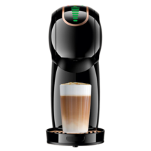DOLCE GUSTO 多趣酷思全自动咖啡机胶囊家用咖啡机Genios Star星精灵预浸泡奶泡一体 黑色