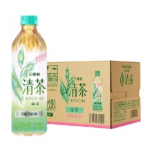 88VIP、需福袋：三得利 微甜清茶绿茶饮料 500ml×15瓶