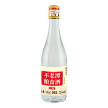 不老潭粮食酒清香型 52度 500mL 1瓶