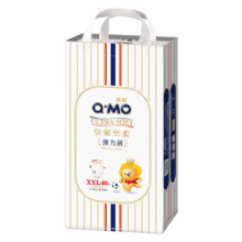 奇莫Q-MO皇家至柔拉拉裤XXL40片(15kg以上)加大码弹力裤尿不湿超薄