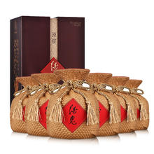 限移动端、京东百亿补贴：酒鬼 酒 52度 馥郁香型白酒 500mL*6瓶 原浆酒