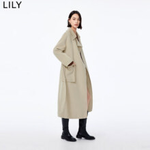 LILY 女士100%绵羊毛大衣 123429FN960