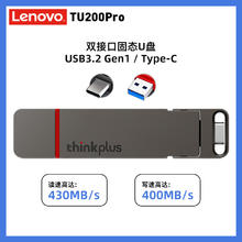 Lenovo 联想 移动固态u盘typec手机电脑两用双接口高速大容量投标优盘正品