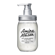 Amino mason 阿蜜浓梅森氨基酸保湿润泽洗发水 450ml 无硅油洗头膏控油柔顺