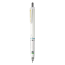 斑马牌 (ZEBRA)0.7mm自动铅笔 不易断芯绘图活动铅笔学生用 低重心双弹簧设计 MAB85 白色杆