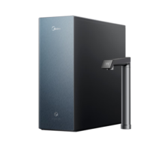美的（Midea）家用加热净水器 星河真沸腾直饮净热一体机温热水1800G 4.5L/min RO反渗透 厨下即滤净饮机1000G