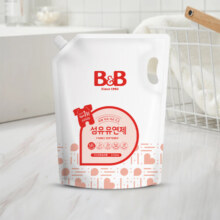 保宁（B&B）婴儿柔顺剂宝宝适用衣物护理去除静电植物留香2.1L玫瑰香韩国进口