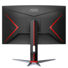 AOC 27英寸 FAST IPS快速液晶电竞游戏显示器 1ms响应 升降旋转台式电脑液晶显示器 CQ27G2X 2K 180Hz 高刷电竞