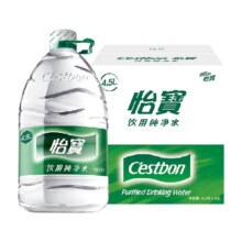 怡宝纯净水4.5L*12瓶饮用水