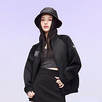 BOSIDENG 波司登 小廓形短款卫衣插肩袖舒适保暖羽绒服中性款女士