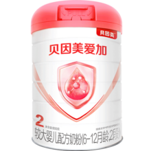 贝因美（Beingmate）爱加较大婴儿配方奶粉2段6-12个月 含乳铁蛋白+Fe+核苷酸+益生元 2段 800g 1罐