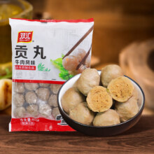 plus会员：双汇 贡丸牛肉风味450g 火锅丸子 *5件