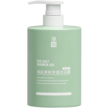 冰菊（BingJu）海盐清爽净透沐浴露清爽洁净滋润 500ml