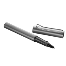凌美（LAMY）签字笔宝珠笔 圆珠笔 生日节日礼物学生成人练字文具 德国进口 恒星系列 银灰色 黑色笔芯0.7mm