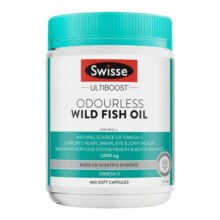 【双旦礼遇】Swisse斯维诗四倍深海鱼油omega3高浓度胶囊女生成人