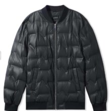 20点前2小时：卡宾 90鸭绒满身LOGO钢压保暖羽绒服