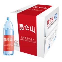 PLUS会员、需凑单:昆仑山矿泉水 饮用天然弱碱性 1.5L*6瓶＊3件